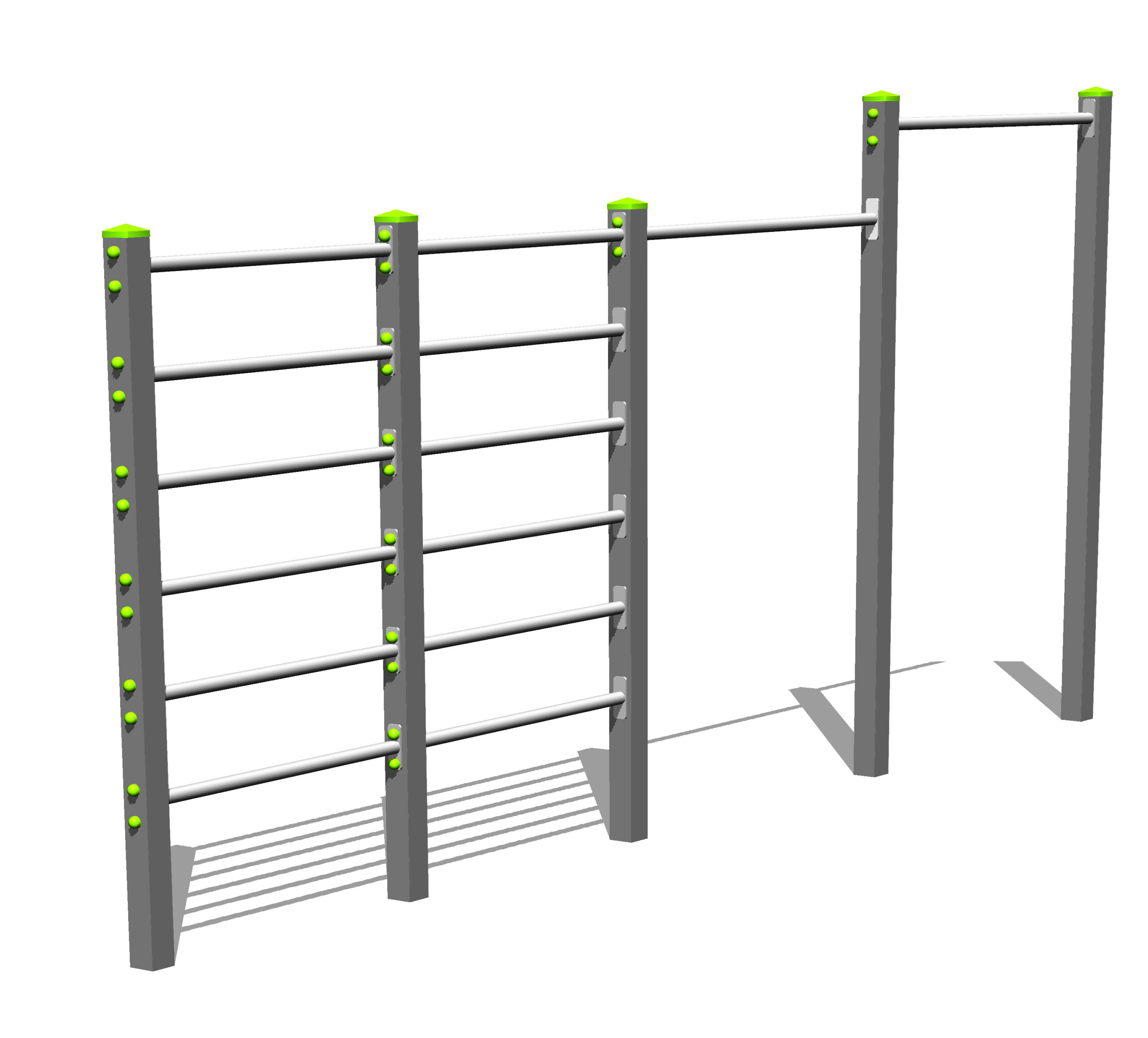 M-PS71-WALL BARS & FIXED BARS