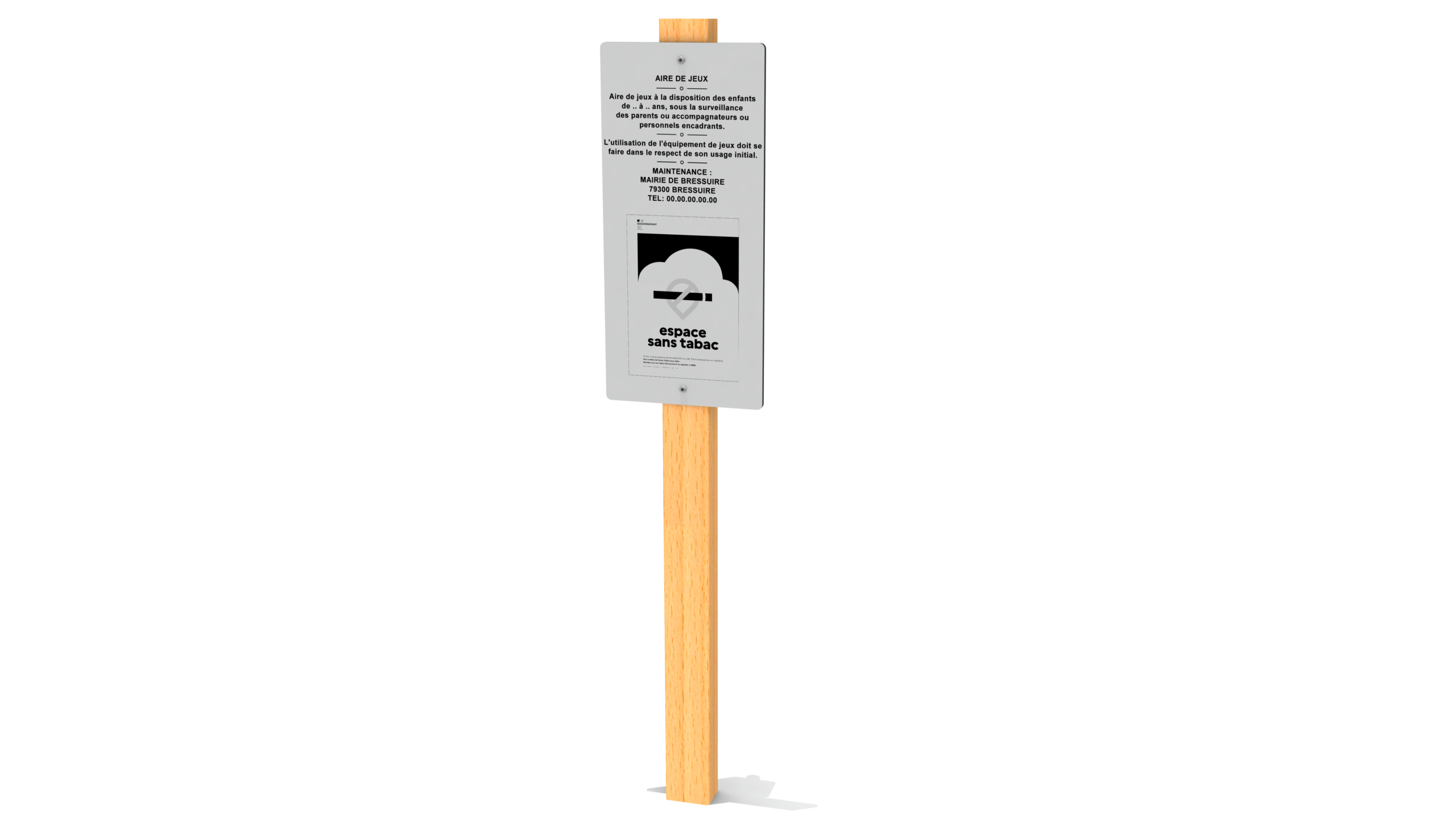 PANNEAU INTERDICTION DE FUMER