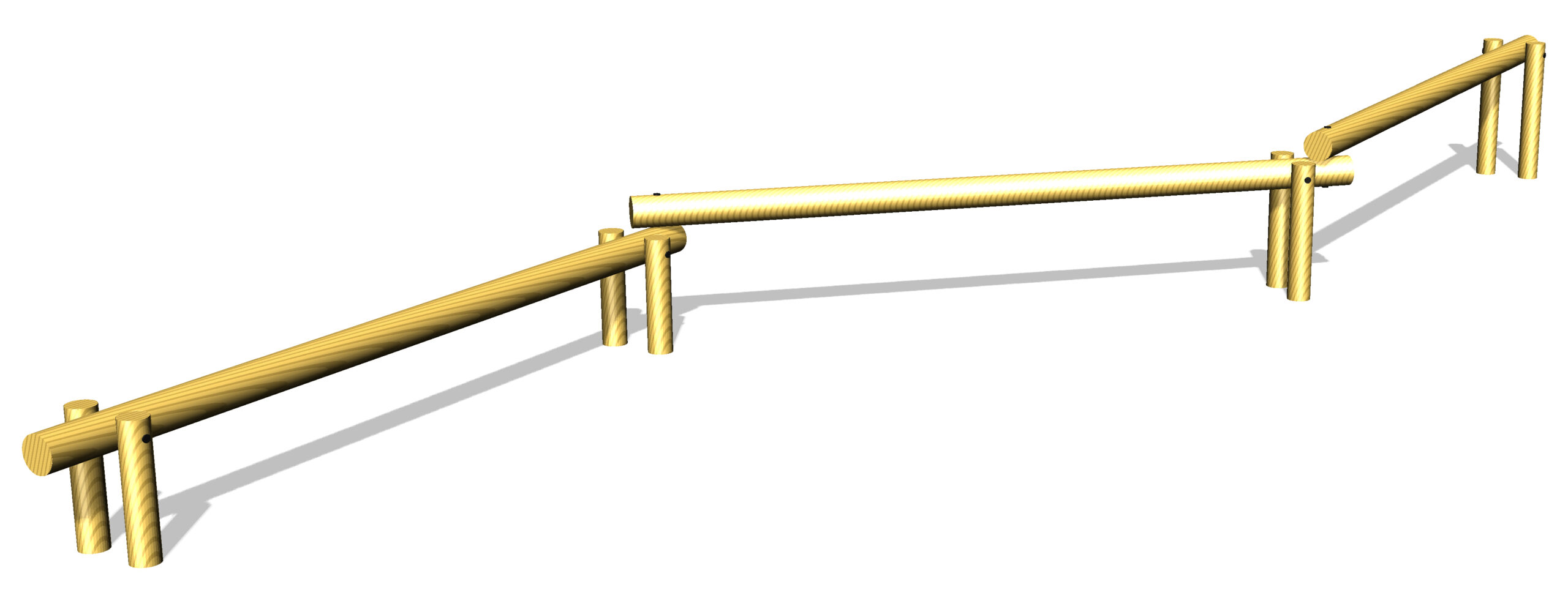 PS23-TRIPLE BALANCE BEAM - Image 2