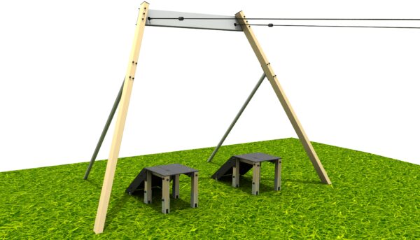 DOUBLE ZIPLINE WITH 2 RAMPS - Image 2