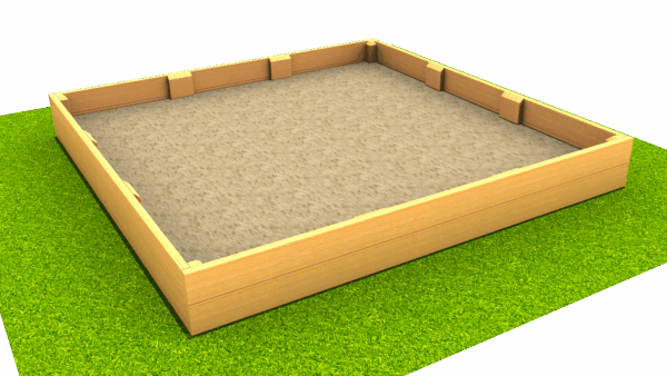 BAC A SABLE 200 x 200